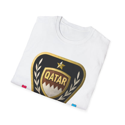 Stylish Qatar Unisex T-Shirt - Soft Cotton Tee for Casual Wear, Sports Events, Travel, Gift Ideas, Summer Outings