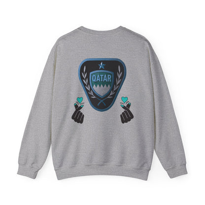 Unisex Sweatshirt qatra Love and Pride Design