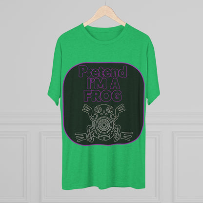 Funny Frog Unisex Tee - Pretend I Am a Frog Design
