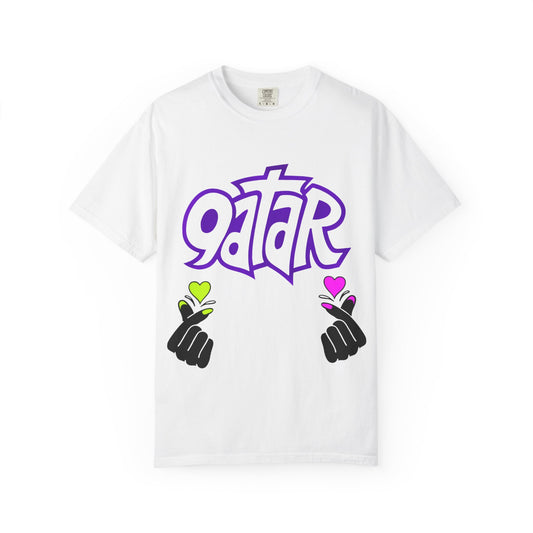 Colorful Qatar Graphic T-Shirt | Unisex Casual Wear, Travel Souvenir, Street Style, Unique Gift, Summer Wardrobe Essential
