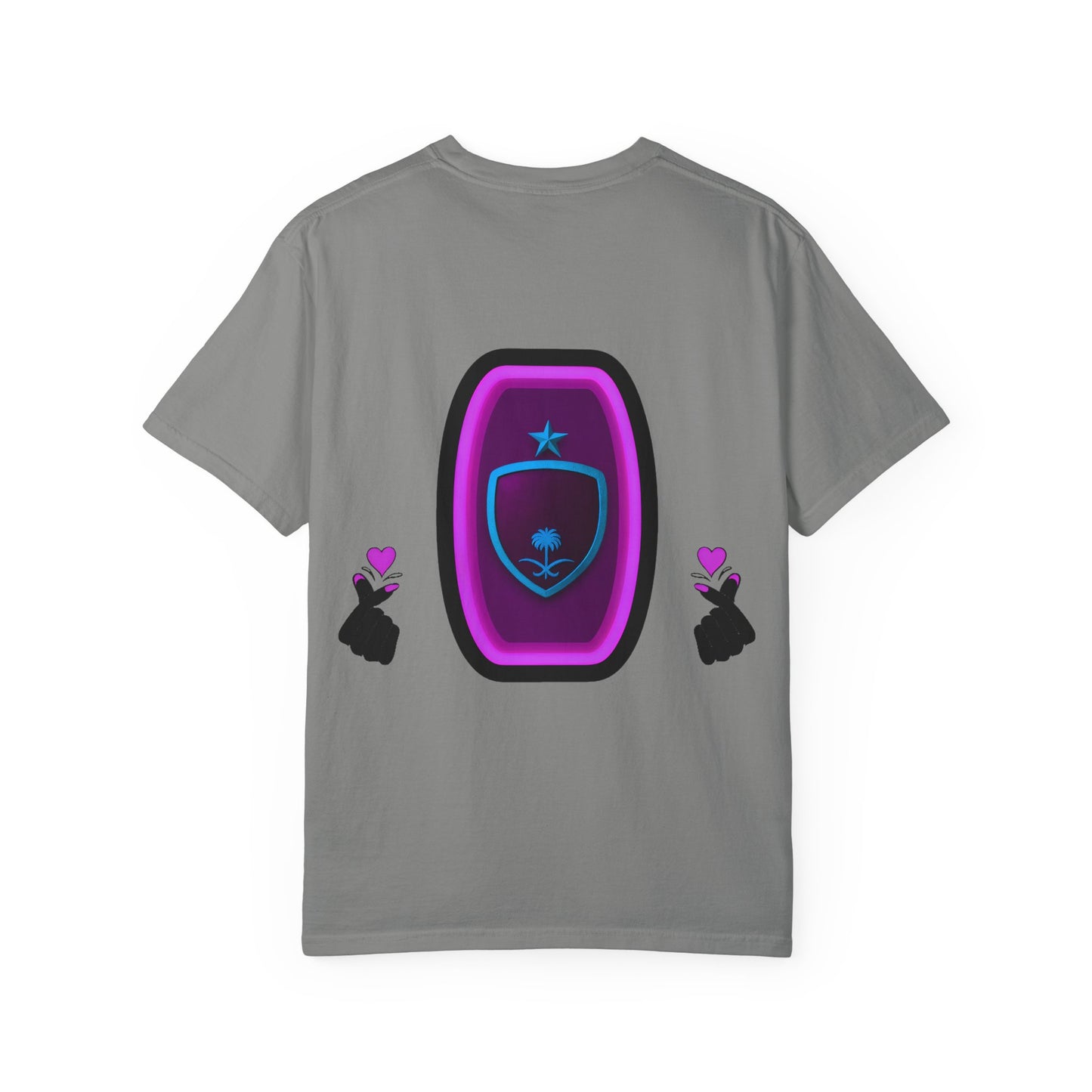 KSA Inspired Unisex Garment-Dyed T-shirt | Casual Style Tee, Graphic Shirt, Unique Design, Gift for Fans, Summer Fashion