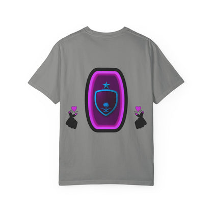 KSA Inspired Unisex Garment-Dyed T-shirt | Casual Style Tee, Graphic Shirt, Unique Design, Gift for Fans, Summer Fashion
