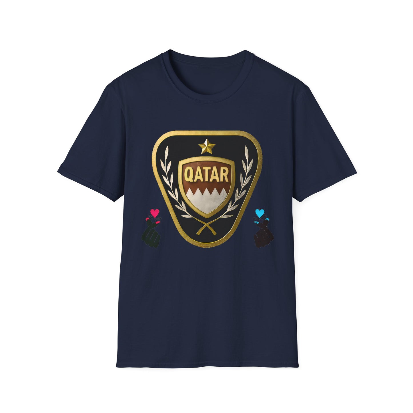 Stylish Qatar Unisex T-Shirt - Soft Cotton Tee for Casual Wear, Sports Events, Travel, Gift Ideas, Summer Outings