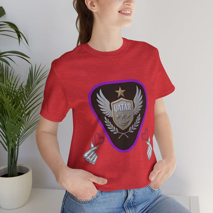T-Shirt QATAR LOVE Unisex Jersey Short Sleeve Tee