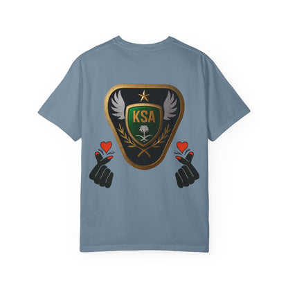 KSA Emblem Unisex T-Shirt, Casual Tee, Gift for Her/Him, Funny Shirt, Everyday Wear, Unique Graphic Top
