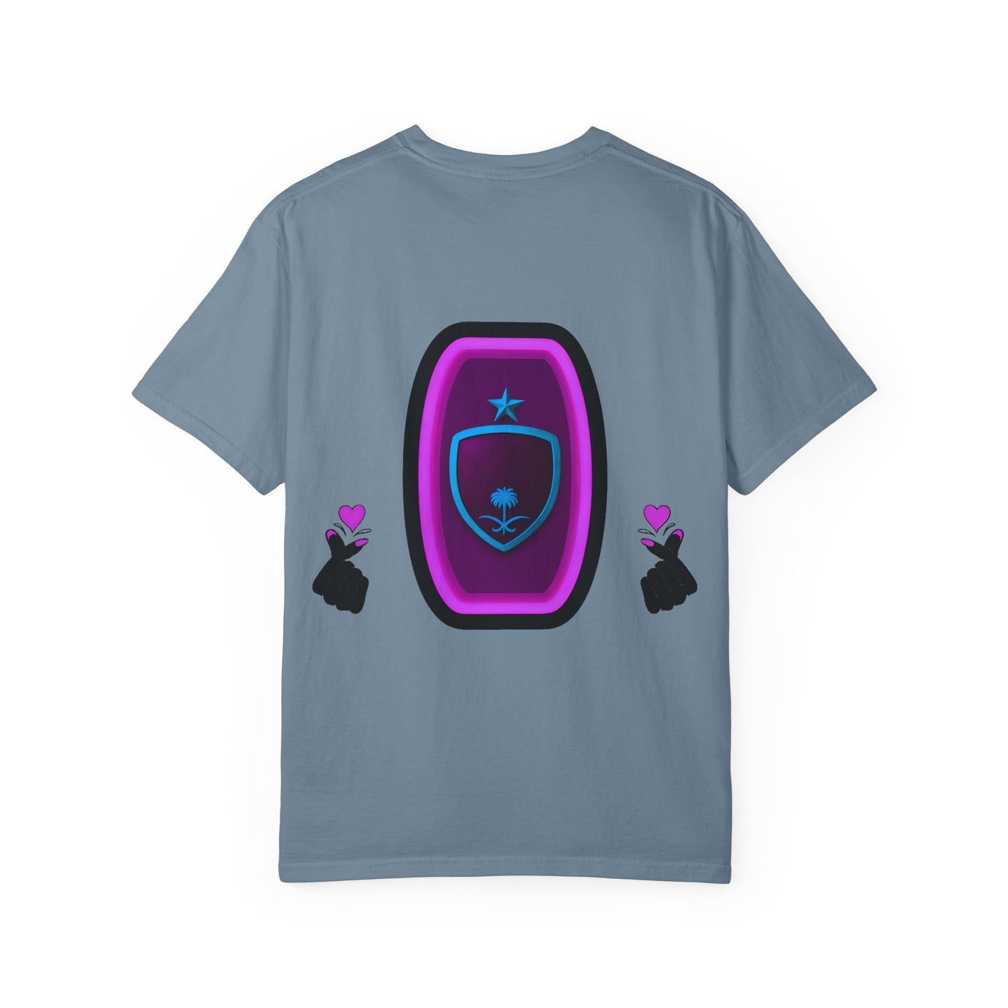KSA Inspired Unisex Garment-Dyed T-shirt | Casual Style Tee, Graphic Shirt, Unique Design, Gift for Fans, Summer Fashion