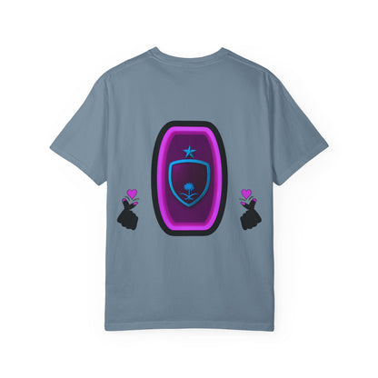 KSA Inspired Unisex Garment-Dyed T-shirt | Casual Style Tee, Graphic Shirt, Unique Design, Gift for Fans, Summer Fashion