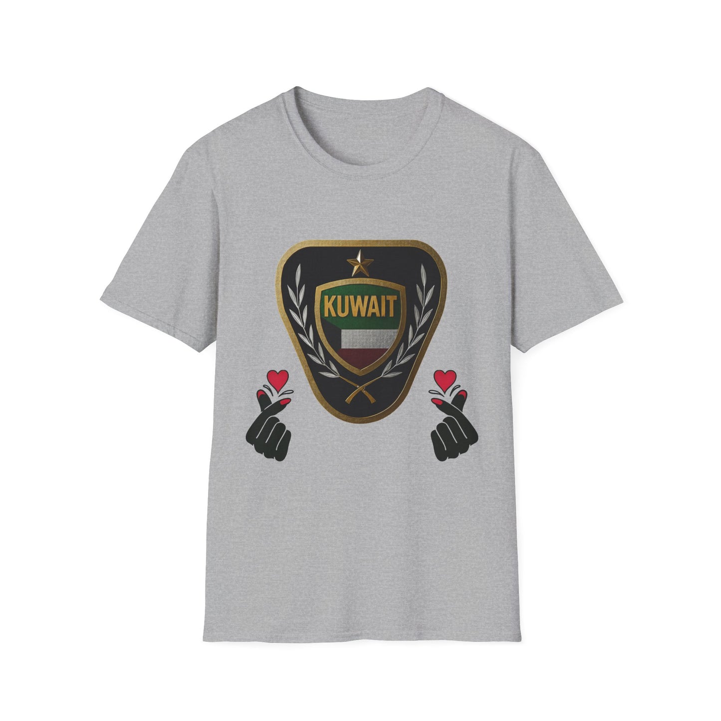 Kuwait Pride Unisex Softstyle T-Shirt, Celebrate National Day, Gift for Kuwaitis, Casual Wear, LGBTQ+ Pride