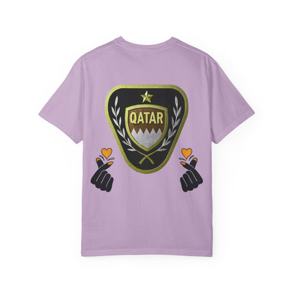 Qatar Pride Unisex T-Shirt, Casual Wear, Sports Event Shirt, Travel Souvenir, Gift for Fans