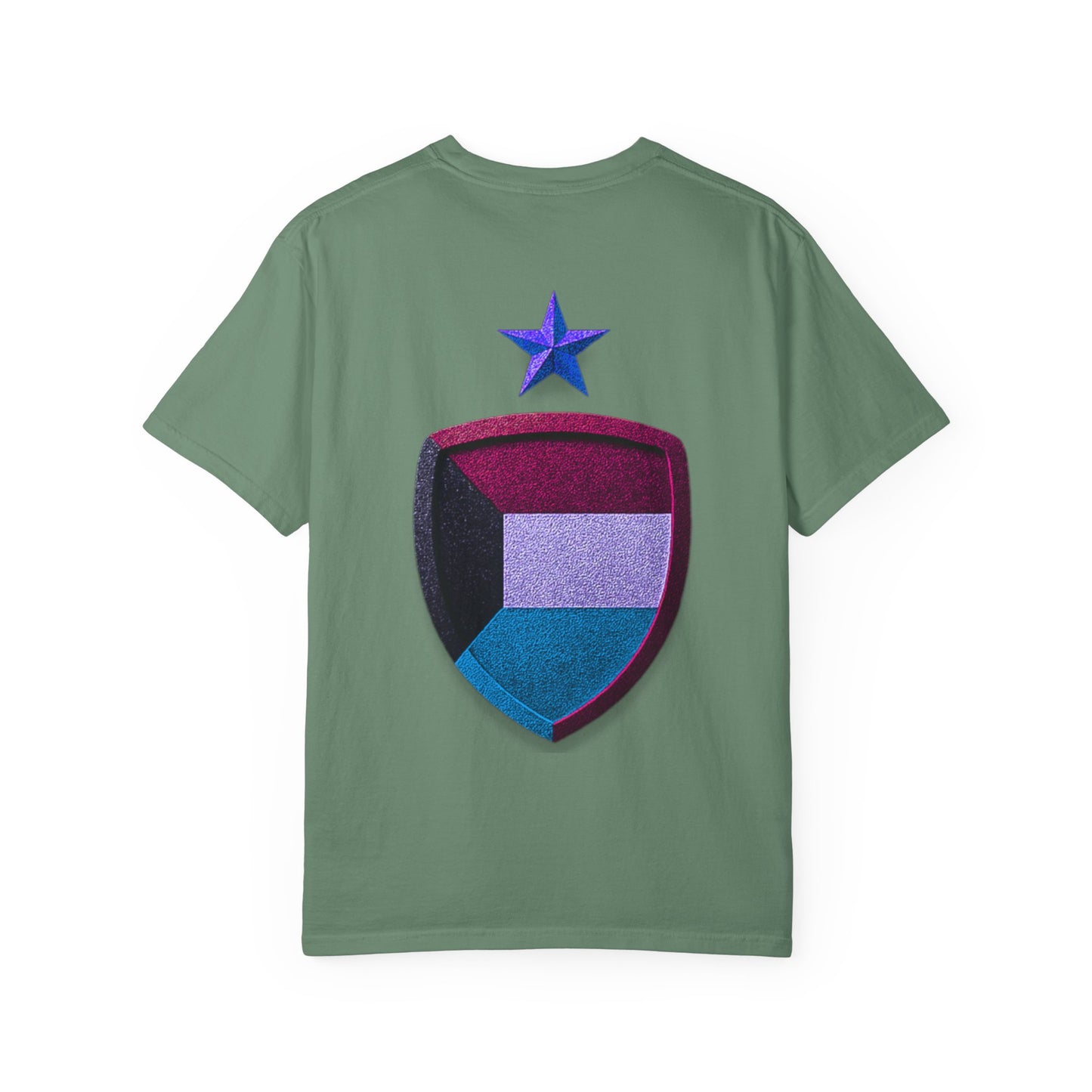 Kuwait Pride Unisex T-Shirt, Garment-Dyed Tee, LGBTQ+ Support Shirt, Casual Wear, Gift for Pride Month, Statement Fashion
