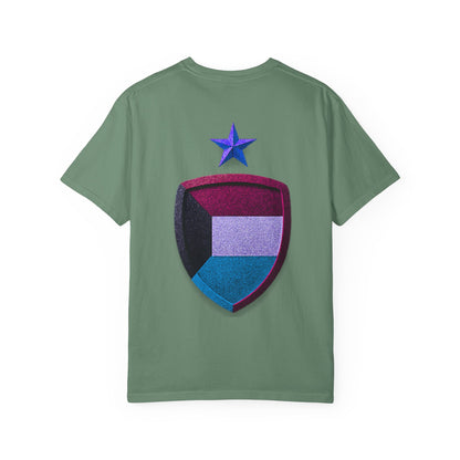 Kuwait Pride Unisex T-Shirt, Garment-Dyed Tee, LGBTQ+ Support Shirt, Casual Wear, Gift for Pride Month, Statement Fashion