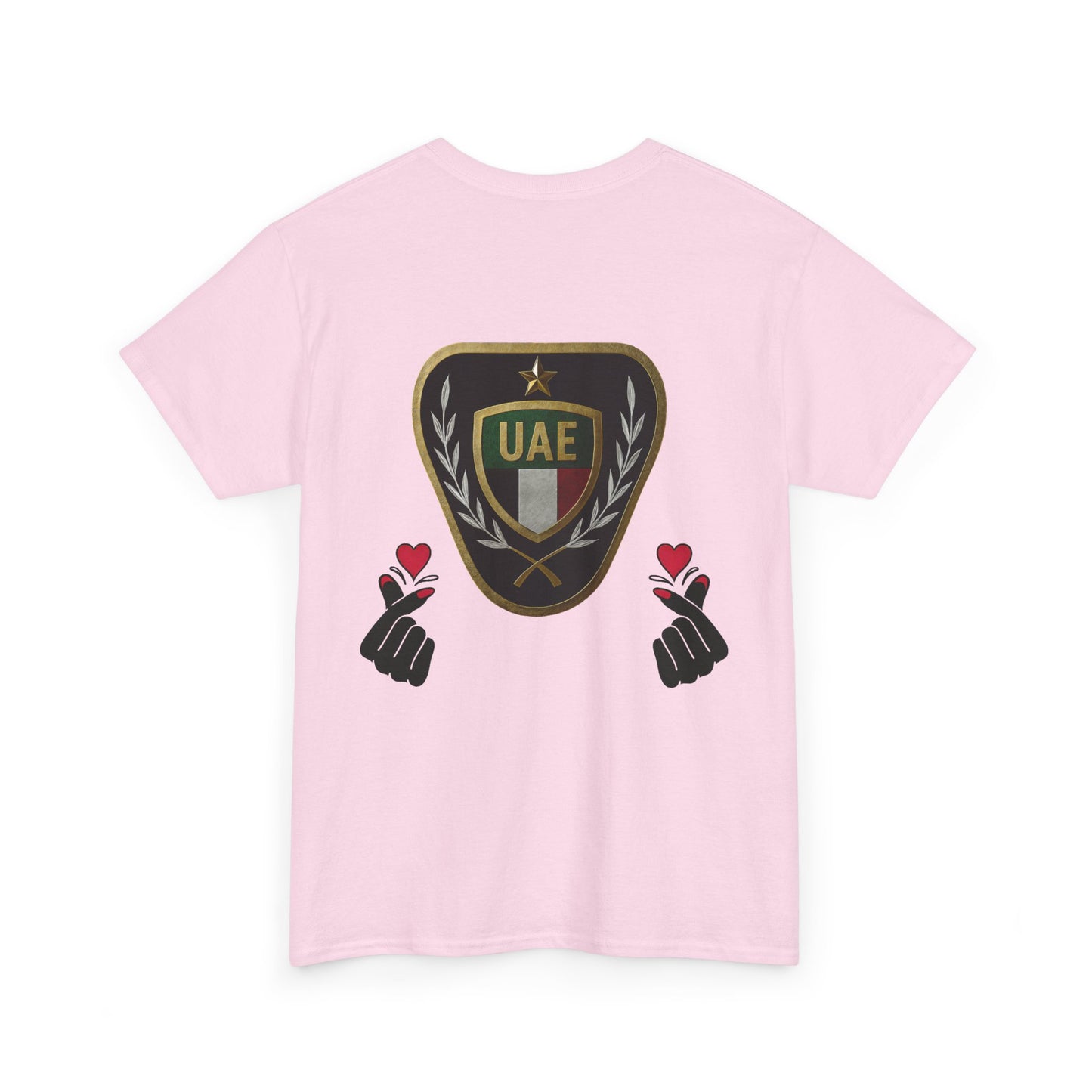 UAE Pride Unisex Heavy Cotton Tee, Pride T-Shirt, Abu Dhabi Gift, National Day Apparel, LGBTQ+ Support Tee, Casual Wear