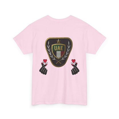 UAE Pride Unisex Heavy Cotton Tee, Pride T-Shirt, Abu Dhabi Gift, National Day Apparel, LGBTQ+ Support Tee, Casual Wear