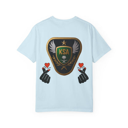 KSA Emblem Unisex T-Shirt, Casual Tee, Gift for Her/Him, Funny Shirt, Everyday Wear, Unique Graphic Top