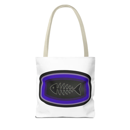 Fish Skeleton Tote Bag - Unique Design for Fishing Enthusiasts