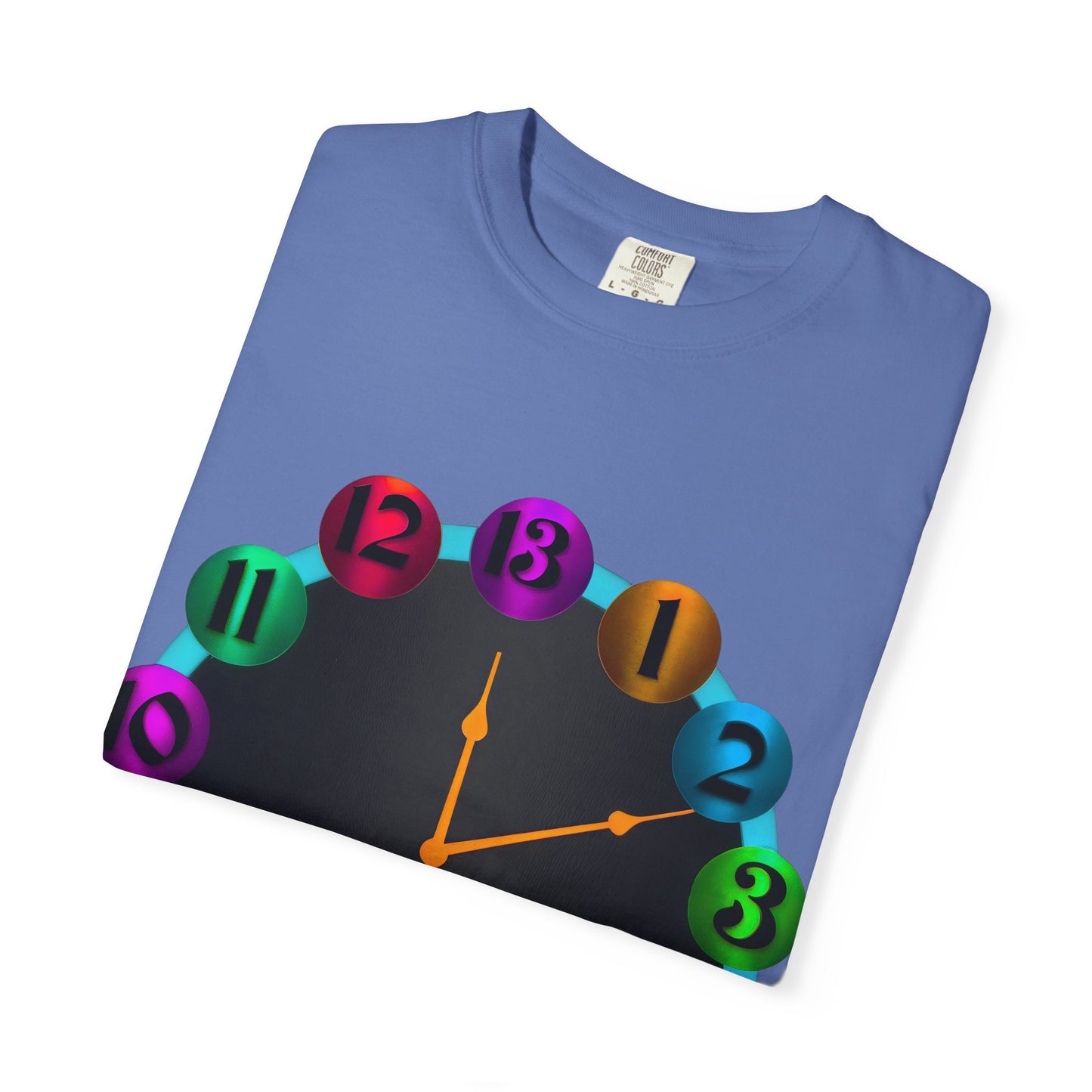 Garment-Dyed T-shirt - MORE TIME Graphic Tee