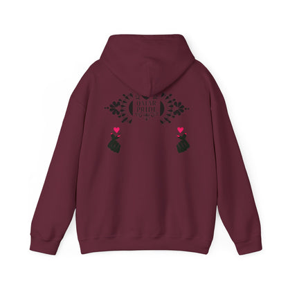 Pride Hooded Sweatshirt, Unisex  Qatar Pride Sweatshirt, Pride Gift, Festival Clothing
