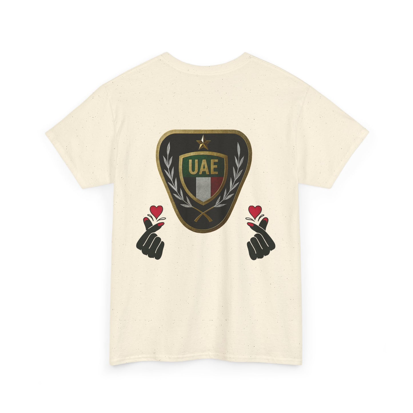 UAE Pride Unisex Heavy Cotton Tee, Pride T-Shirt, Abu Dhabi Gift, National Day Apparel, LGBTQ+ Support Tee, Casual Wear