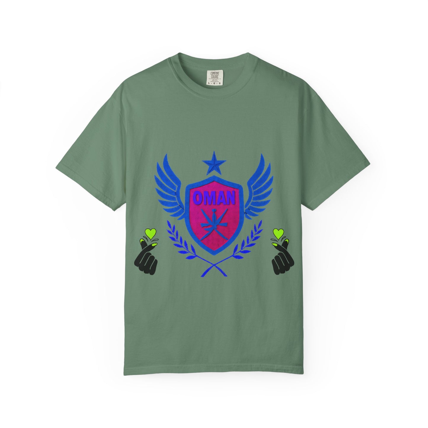 Oman Spirit Unisex T-shirt, Casual Wear, Gamer's Gift, Travel Souvenir, Trendy Apparel, Everyday Comfort