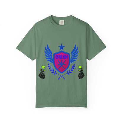 Oman Spirit Unisex T-shirt, Casual Wear, Gamer's Gift, Travel Souvenir, Trendy Apparel, Everyday Comfort