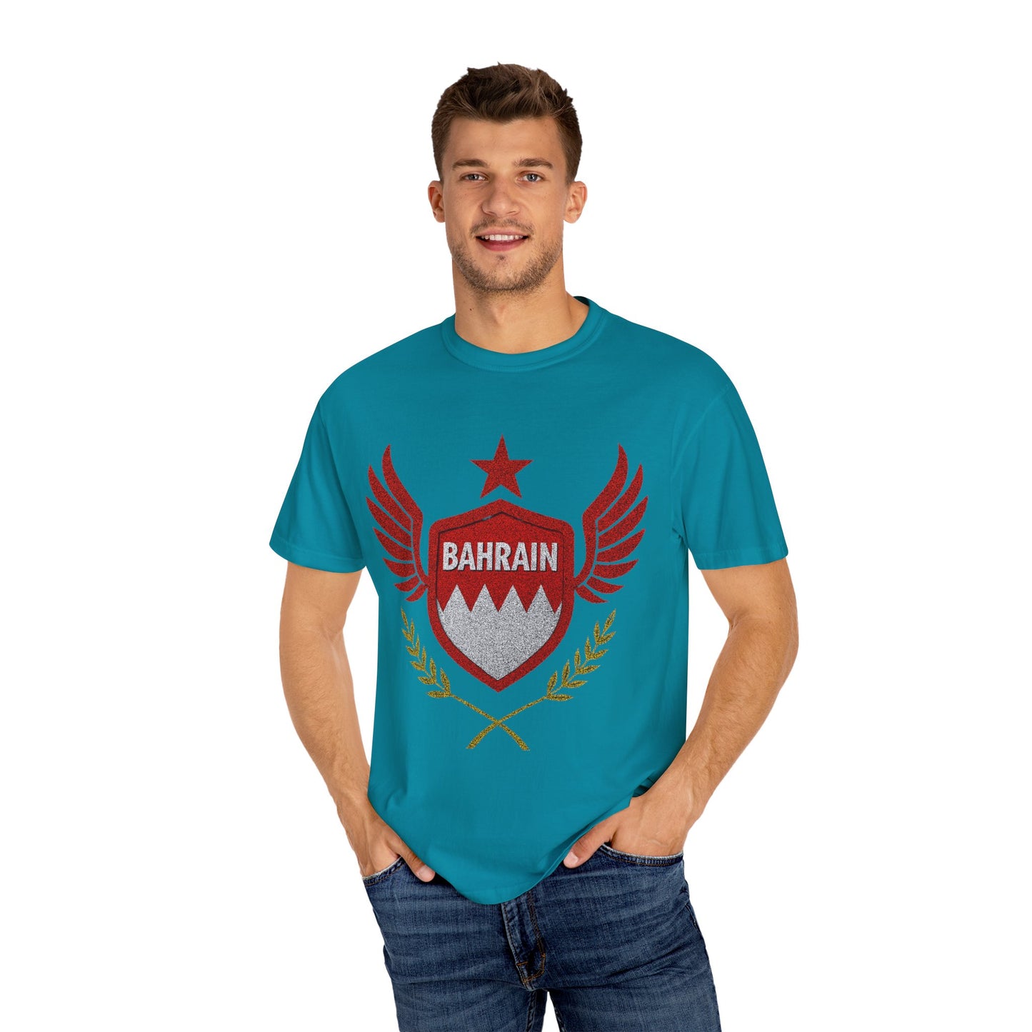 Bahrain Graphic T-Shirt, Unisex Casual Wear, Travel Souvenir, Street Style, Gift for Travelers, Vintage Style Apparel