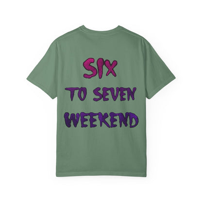 Unisex T-shirt 6-7 WEEKEND Garment-Dyed Tee