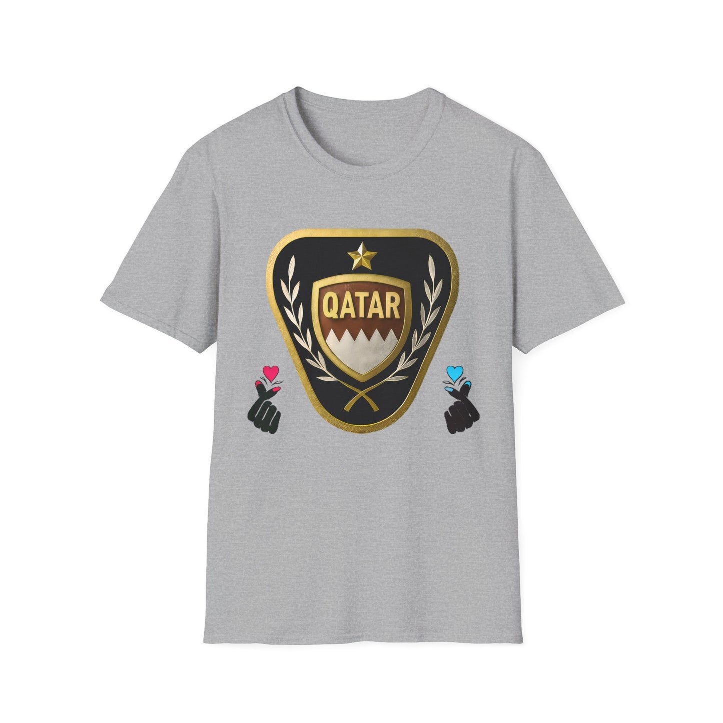Stylish Qatar Unisex T-Shirt - Soft Cotton Tee for Casual Wear, Sports Events, Travel, Gift Ideas, Summer Outings