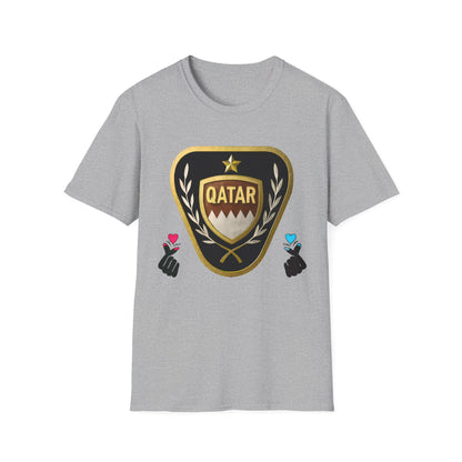 Stylish Qatar Unisex T-Shirt - Soft Cotton Tee for Casual Wear, Sports Events, Travel, Gift Ideas, Summer Outings