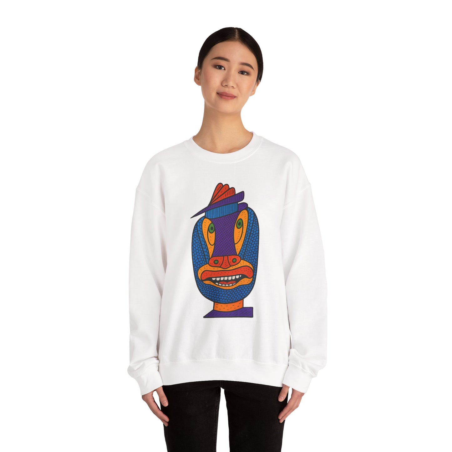Hand Drawing Crewneck Sweatshirt
