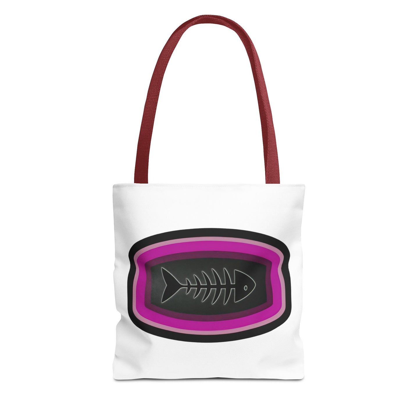 Fish Skeleton Tote Bag - Unique Design for Fishing Enthusiasts