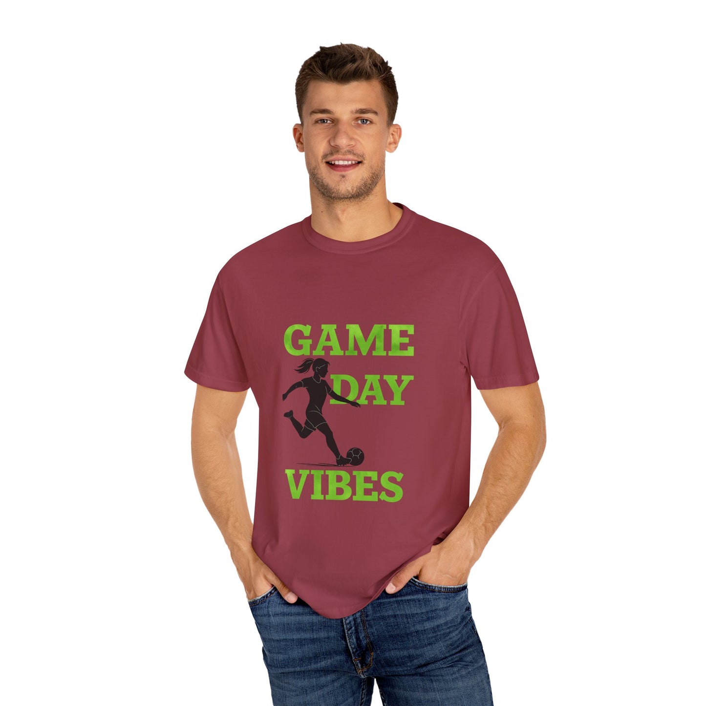 Garment-Dyed T-shirt - Game Day Vibes