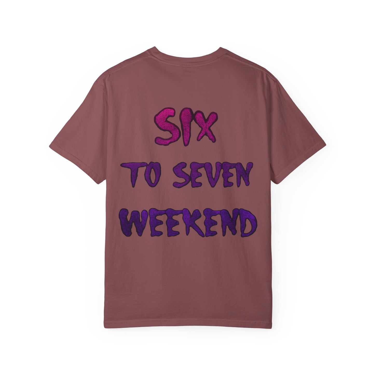 Unisex T-shirt 6-7 WEEKEND Garment-Dyed Tee