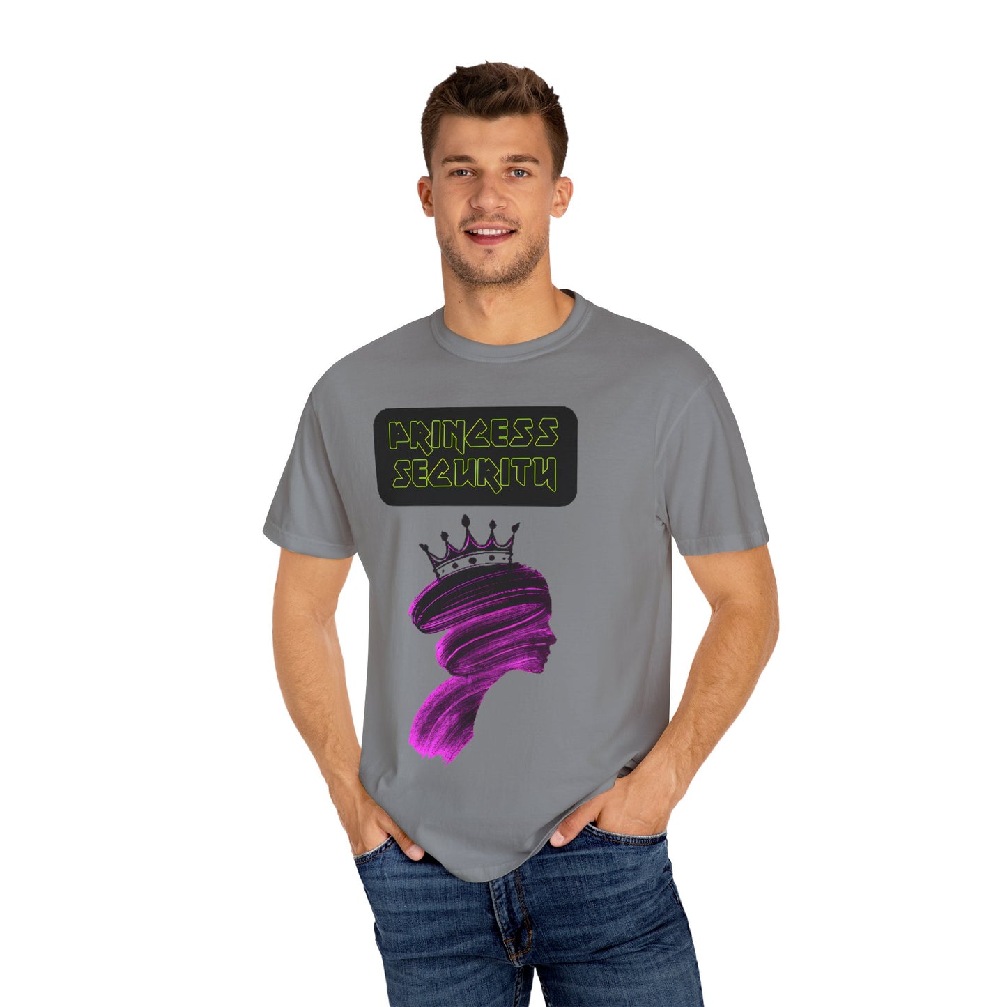 T-Shirt Princess Security Design Women's Funny Tee