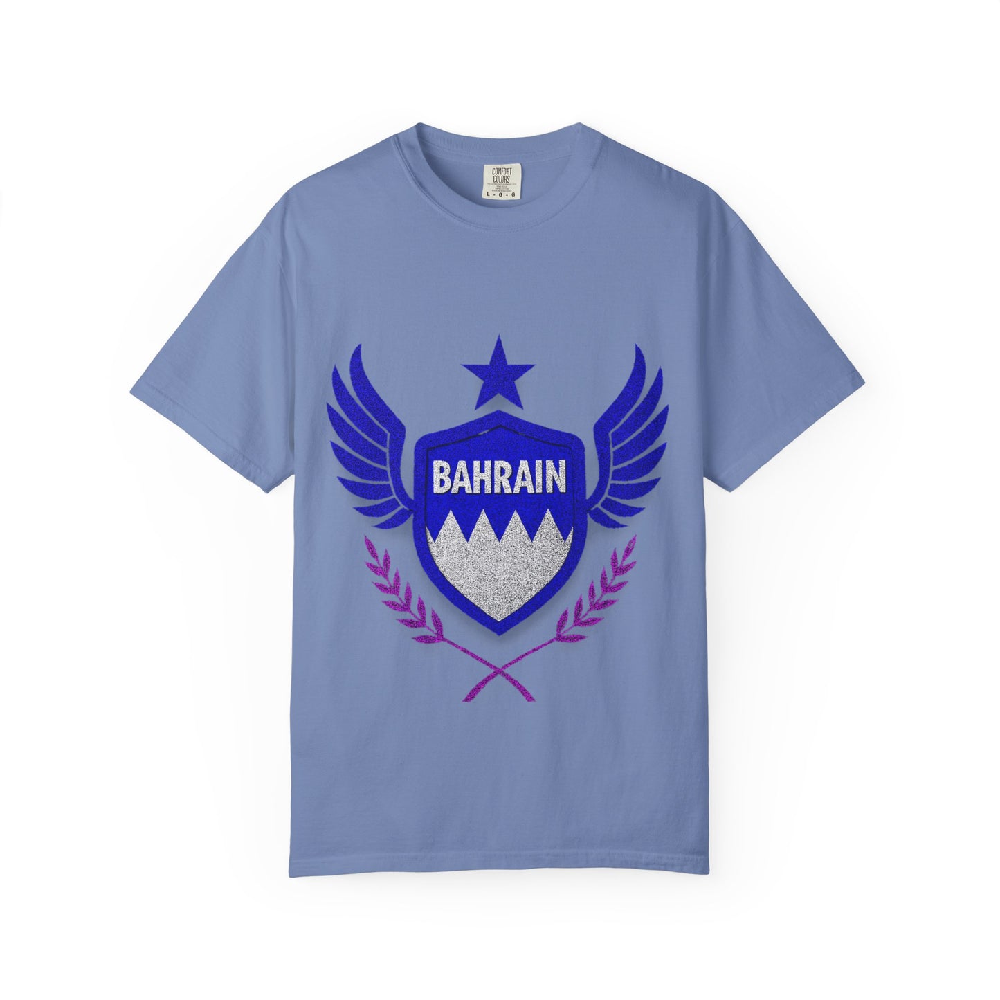 Bahrain Wings T-shirt - Casual Wear, Gift for Travelers, Sports Enthusiasts, Souvenirs, Unique Gift Idea