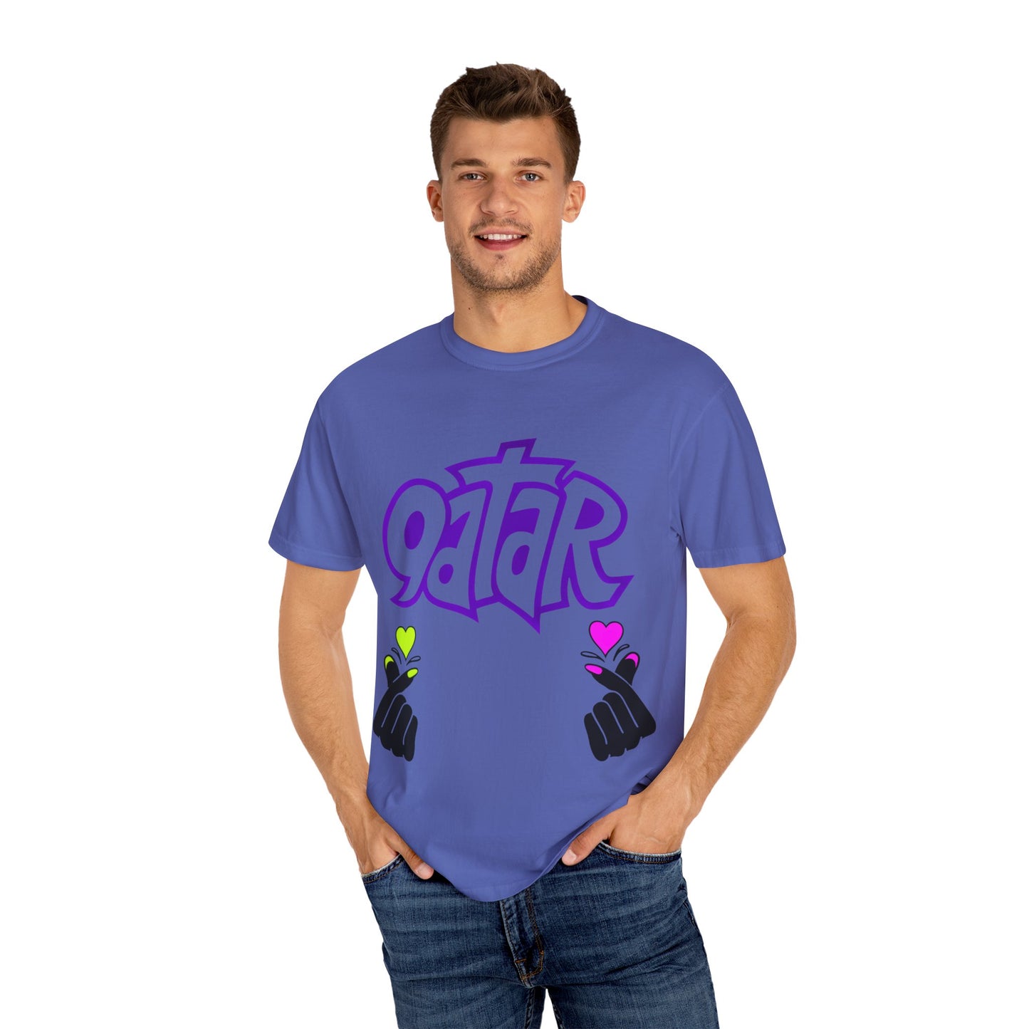Colorful Qatar Graphic T-Shirt | Unisex Casual Wear, Travel Souvenir, Street Style, Unique Gift, Summer Wardrobe Essential
