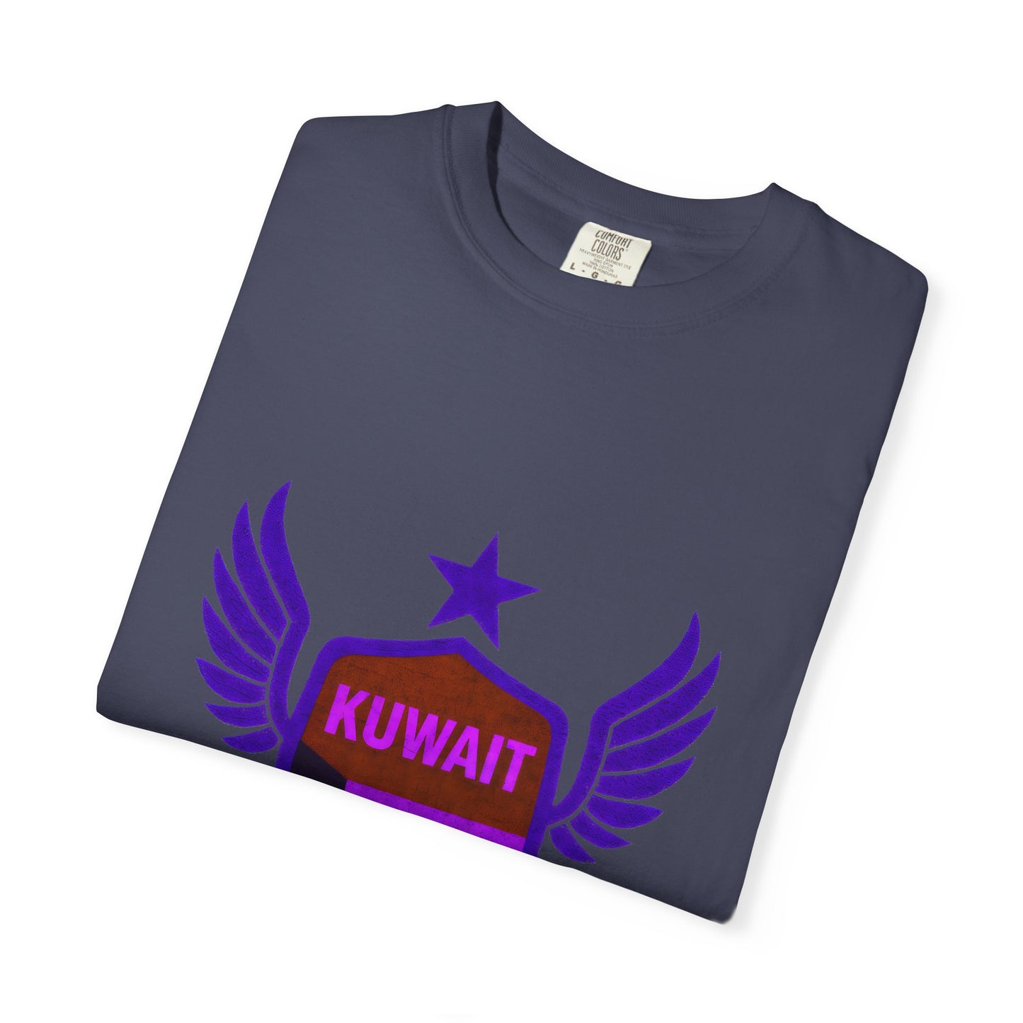 Kuwait Pride Unisex T-Shirt, Garment-Dyed Tee, LGBTQ+ Support Shirt, Casual Wear, Gift for Pride Month, Statement Fashion