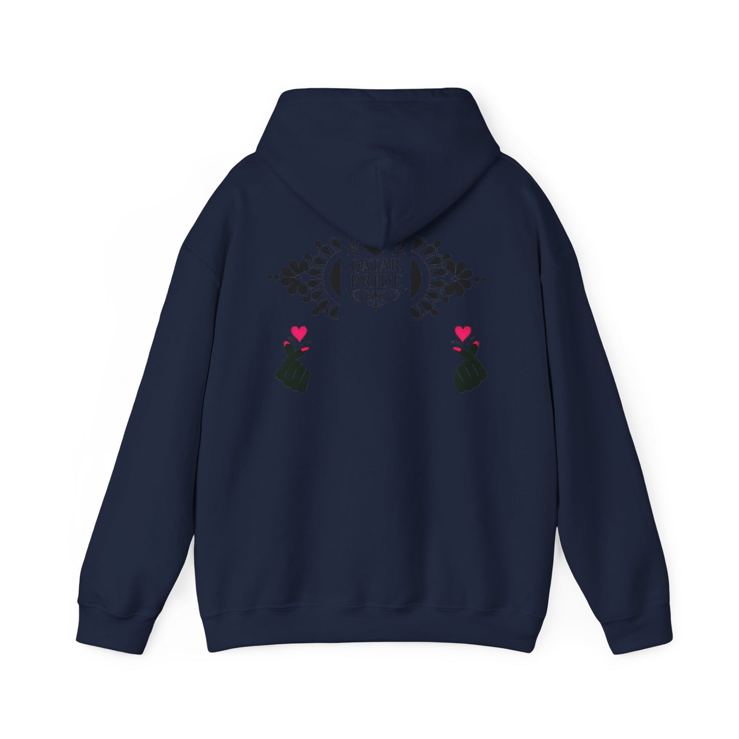Pride Hooded Sweatshirt, Unisex  Qatar Pride Sweatshirt, Pride Gift, Festival Clothing