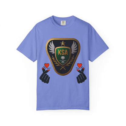 KSA Emblem Unisex T-Shirt, Casual Tee, Gift for Her/Him, Funny Shirt, Everyday Wear, Unique Graphic Top