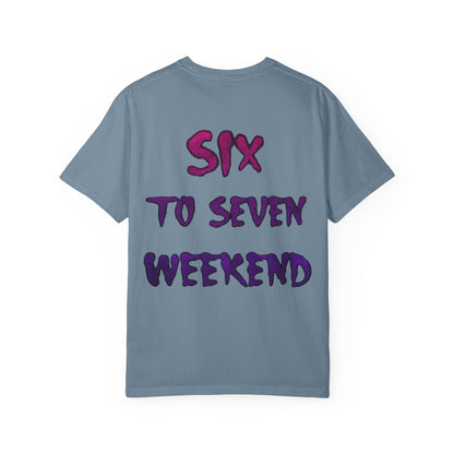 Unisex T-shirt 6-7 WEEKEND Garment-Dyed Tee