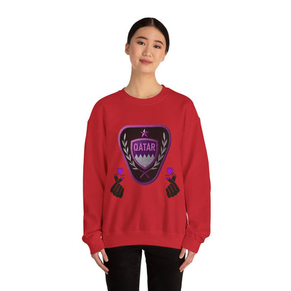 Unisex Sweatshirt qatra Love and Pride Design