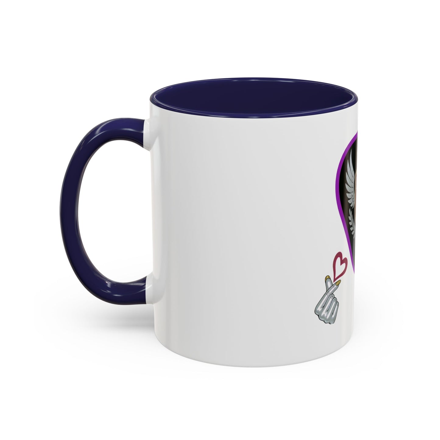 Qatar-Inspired Accent Coffee Mug, Unique Gift for Coffee Lovers, Personalized Mug for Friends, Stylish Office Cup, Perfect for Everyday Use