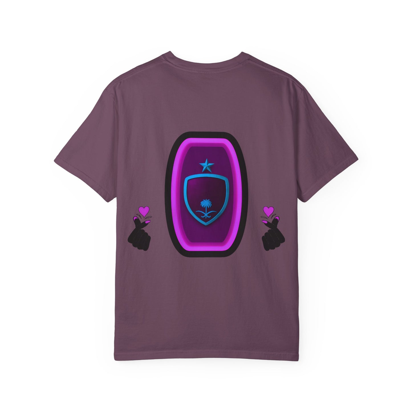 KSA Inspired Unisex Garment-Dyed T-shirt | Casual Style Tee, Graphic Shirt, Unique Design, Gift for Fans, Summer Fashion