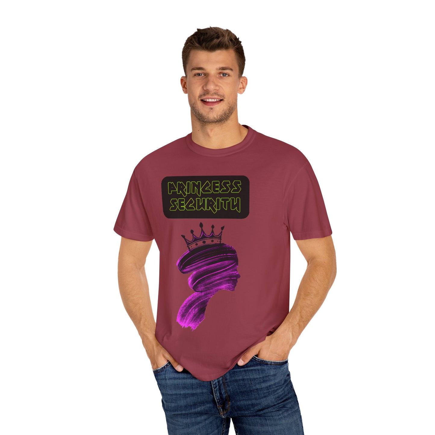 T-Shirt Princess Security Design Women's Funny Tee