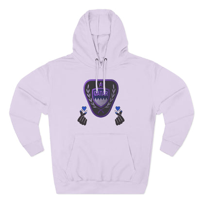 Fleece Hoodie - Qatar Love Design