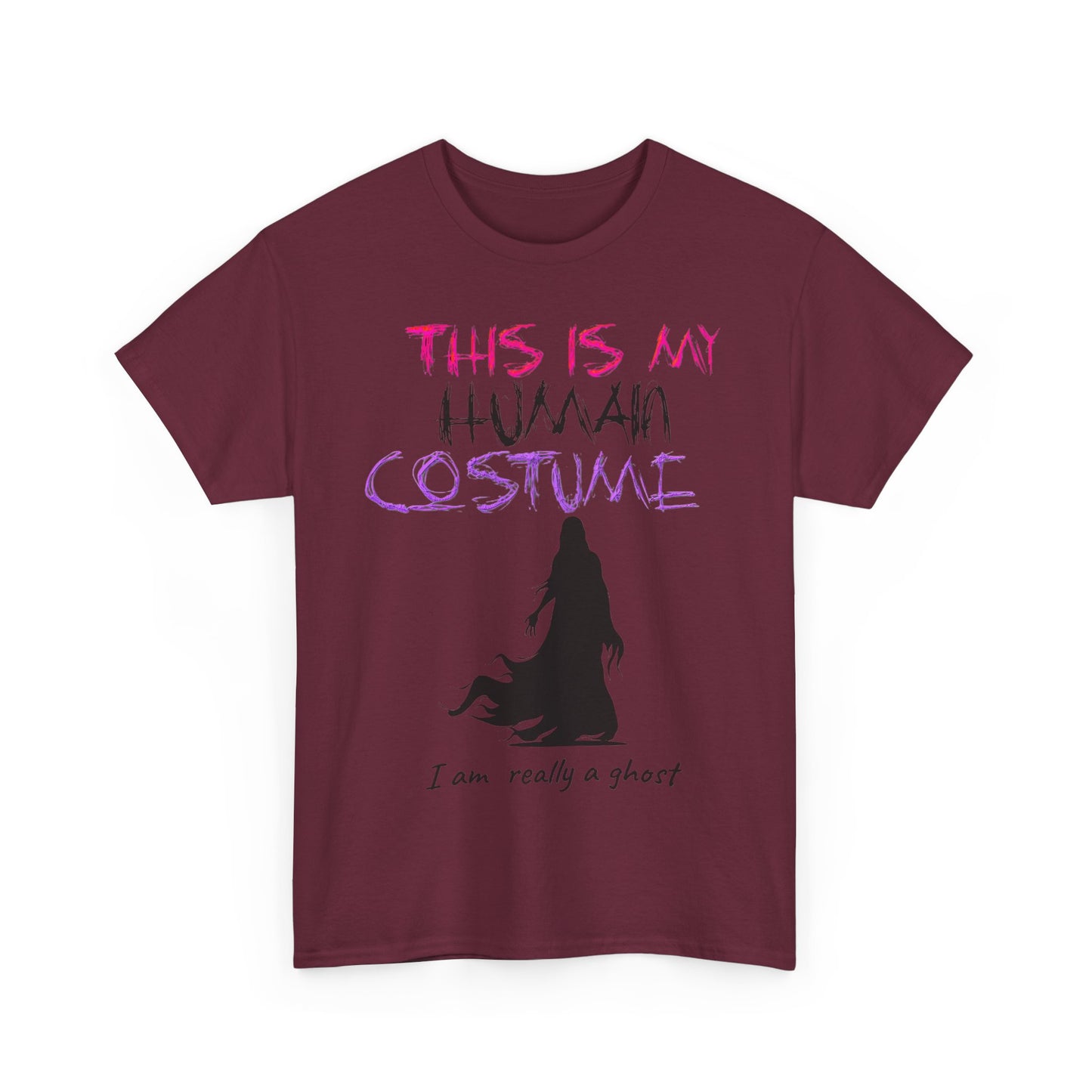 Cotton Tee - 'THIS IS MY HUMAN COSTUME'