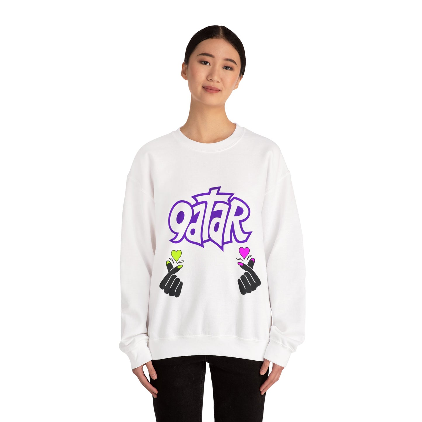 Colorful Qatar Unisex Sweatshirt, Cozy Fall Apparel, Unique Gift, Travel Inspired, Streetwear, Casual Wear
