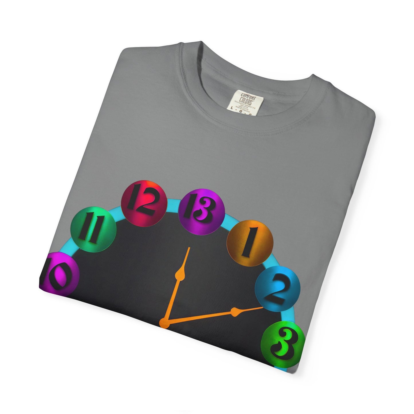 Garment-Dyed T-shirt - MORE TIME Graphic Tee