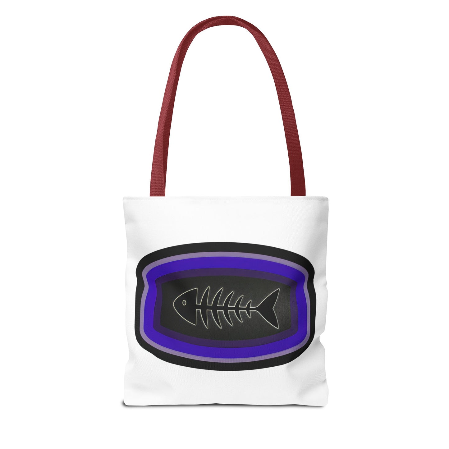 Fish Skeleton Tote Bag - Unique Design for Fishing Enthusiasts