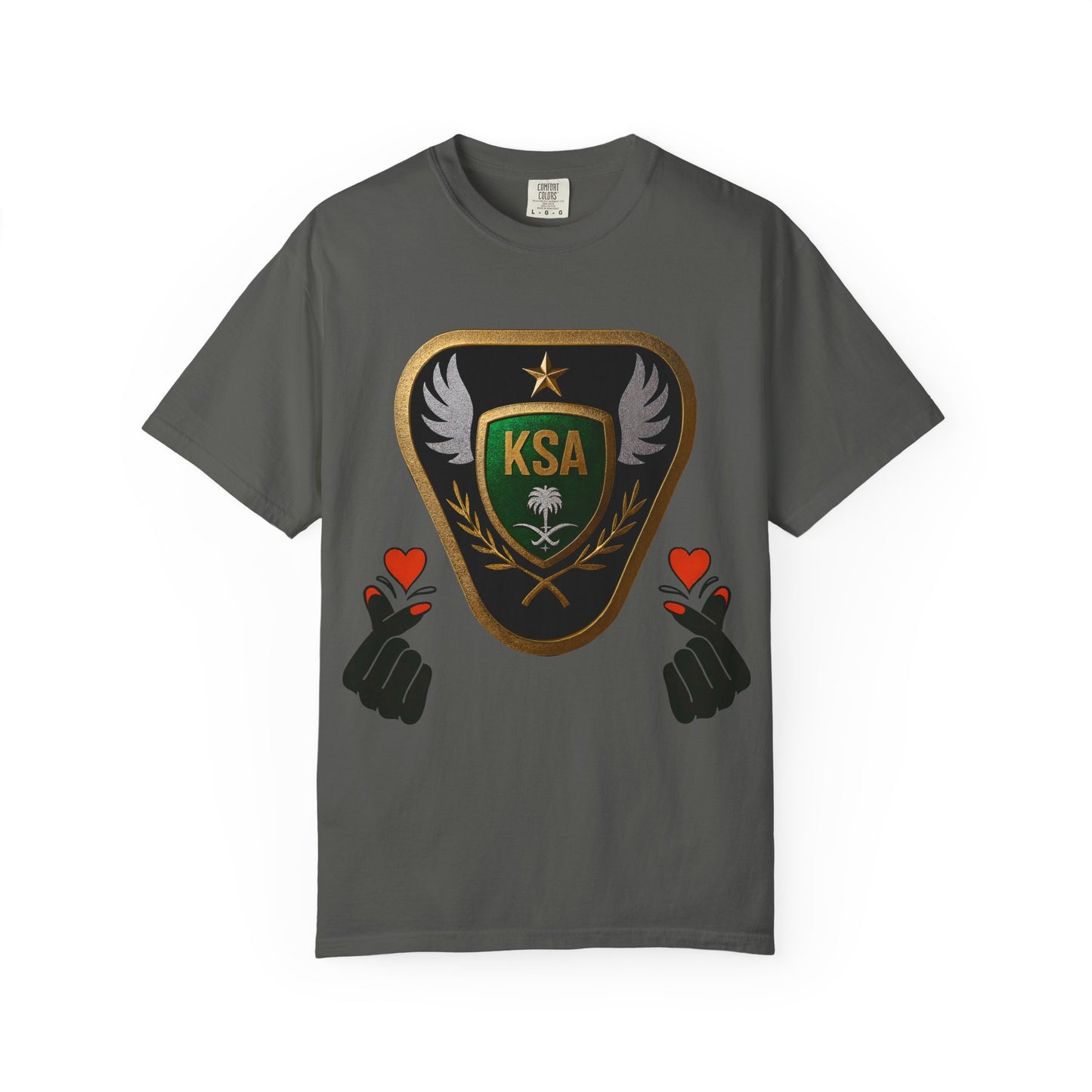 KSA Emblem Unisex T-Shirt, Casual Tee, Gift for Her/Him, Funny Shirt, Everyday Wear, Unique Graphic Top