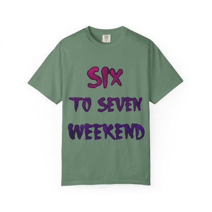 Unisex T-shirt 6-7 WEEKEND Garment-Dyed Tee